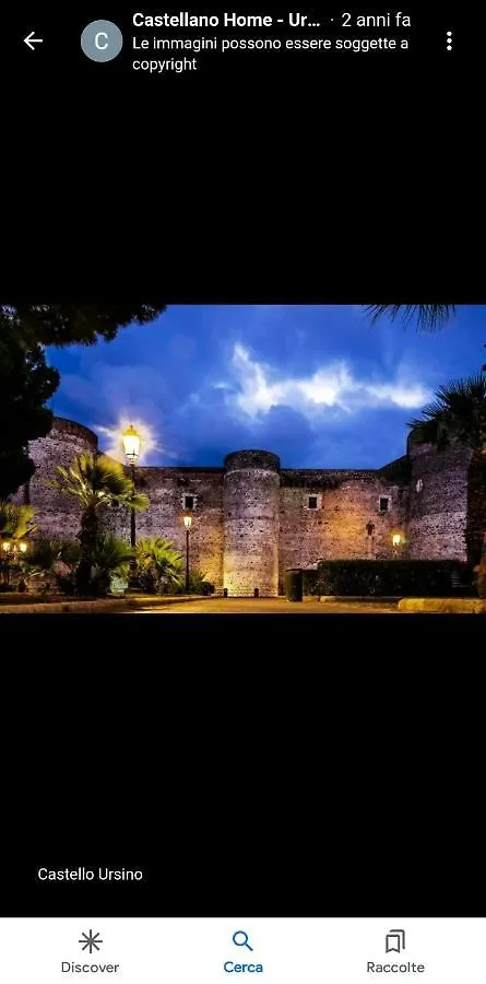 La Piccola Grotta Ursino Villa Catania